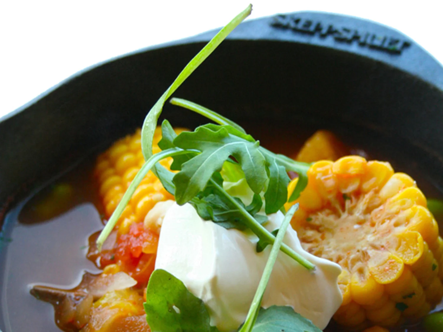 Skeppshult Saucentopf Gusseisen Maiskolben