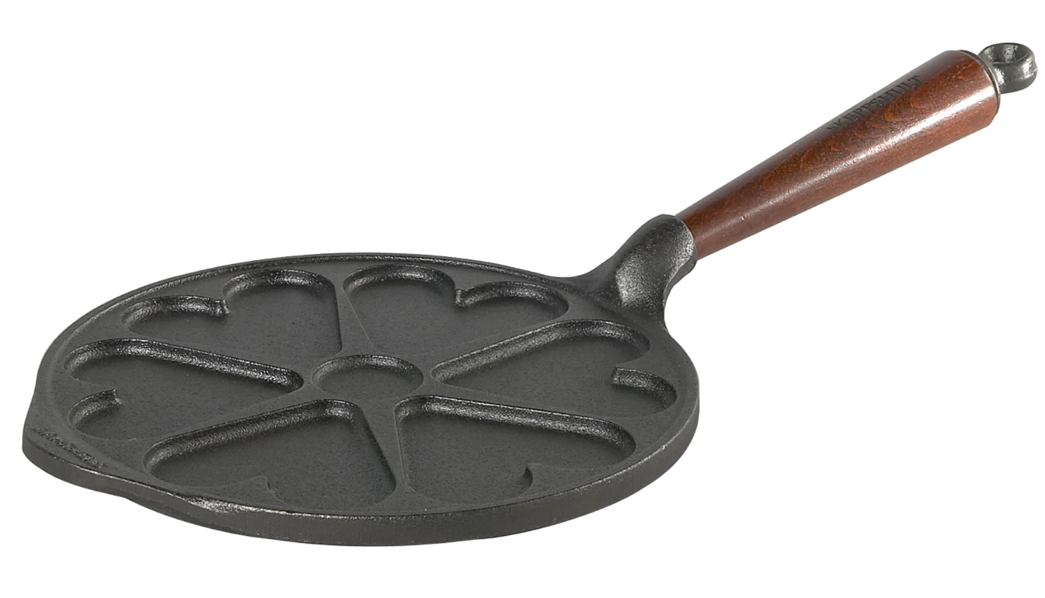 Skeppshult Herzchenpfanne Holzgriff für 6 Pfannkuchen Skeppshult Herzchenpfanne Holzgriff für 6 Pfannkuchen