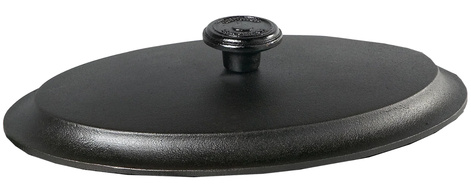 Skeppshult Gusseisendeckel für Bräter oval 4 Liter
