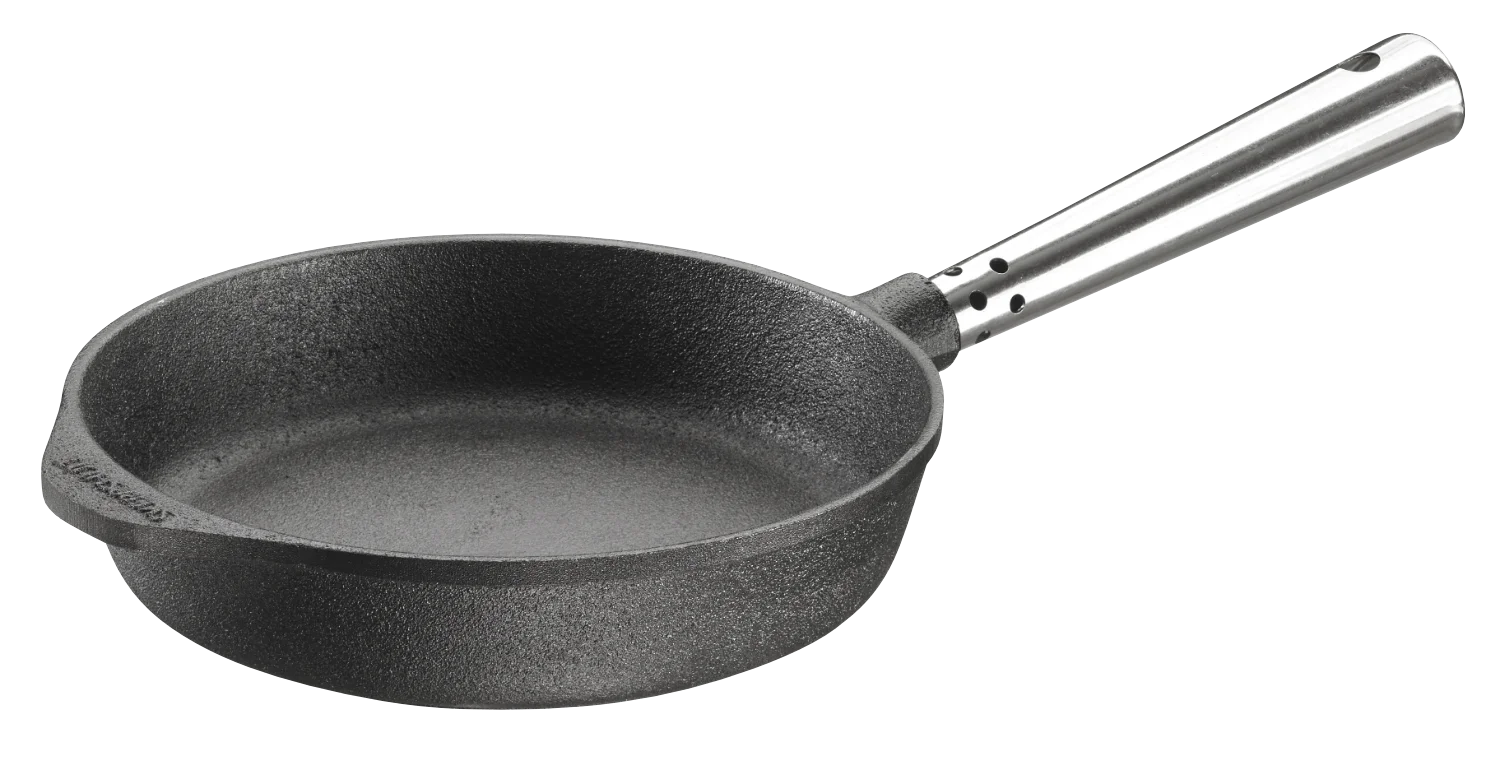 Skeppshult Tiefe Bratpfanne Gusseisen Edelstahl